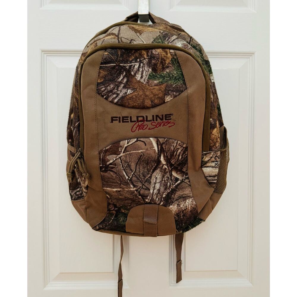 Fieldline Pro Series Camo Hunting Gear Daypack Backpack, 18"×15"×6.5"